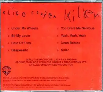 Alice Cooper - Killer (1971) {1990, Japan 1st Press}