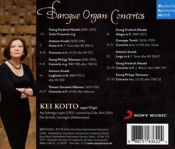 Kei Koito - Baroque Organ Concertos (2016)