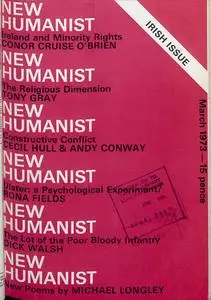 New Humanist - March 1973