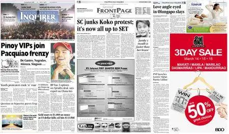 Philippine Daily Inquirer – March 15, 2008