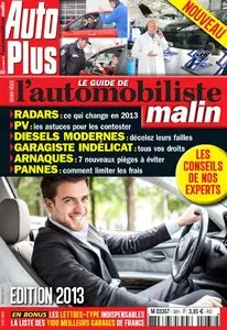 Auto Plus Hors-Série N 38 - Le Guide de l'Automobiliste Malin 2013