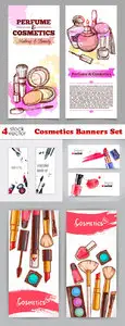 Vectors - Cosmetics Banners Set