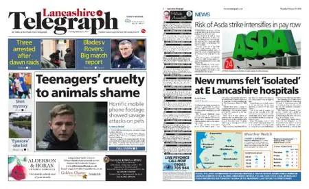 Lancashire Telegraph (Blackburn, Darwen, Hyndburn, Ribble Valley) – February 24, 2022