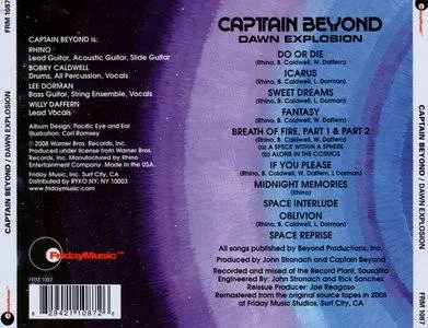 Captain Beyond - Dawn Explosion (1977) [Remastered 2008]