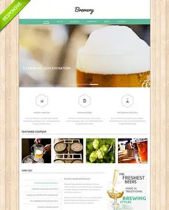 FlashMint - Brewery Responsive Bootstrap HTML Theme