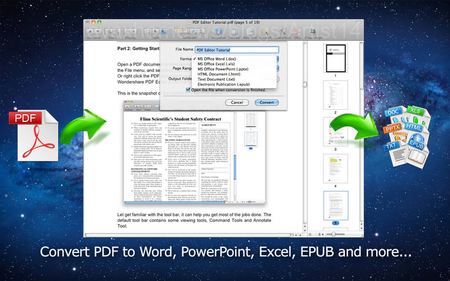 Wondershare PDF Editor Pro for Mac v.1.5.0