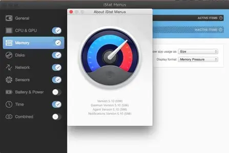 iStat Menus 5.10 (598) Multilingual Mac OS X