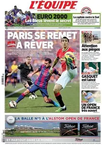 L'Equipe du Jeudi 2 Juillet 2015