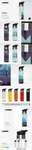 CM - Plastic Transparent Bottle Mockup 1164605