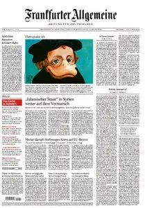 Frankfurter Allgemeine Zeitung FAZ vom 22 Mai 2015