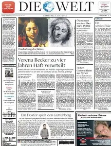 Die Welt vom 07. Juli 2012