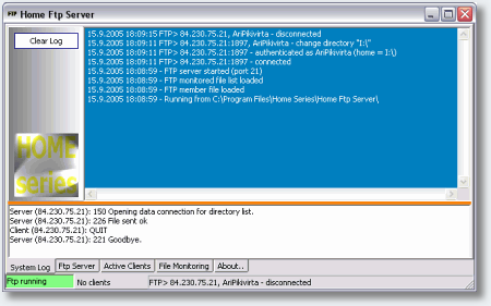 Home Ftp Server 1.8.3.121