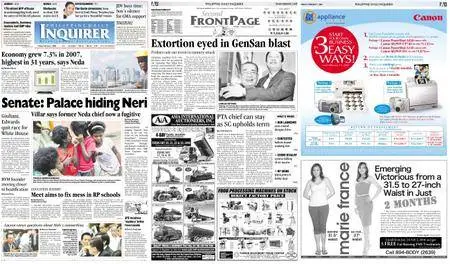 Philippine Daily Inquirer – February 01, 2008