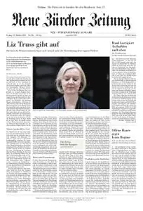 Neue Zürcher Zeitung International – 21. Oktober 2022