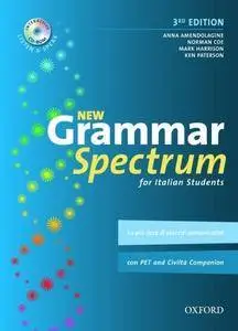 A. Amendolagine, N. Coe, M. Harrison, K.Paterson, "New grammar spectrum for italian students"