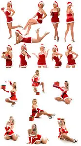 Santa girls 4