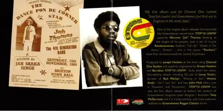 Jah Thomas - Stop Yu Loafin (1978) {2013 Reissue, Greensleeves Records GREWCD3}