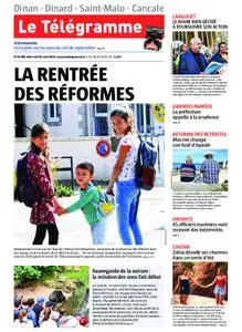 Le Télégramme Dinan - Dinard - Saint-Malo – 28 août 2019