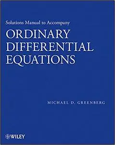 Solutions Manual to accompany Ordinary Differential Equations