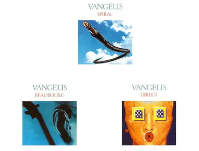 Vangelis - Spiral (1977) & Beaubourg (1978) & Direct (1988) [2013, Esoteric Recordings] Re-up