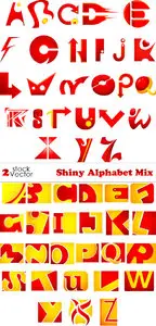 Vectors - Shiny Alphabet Mix