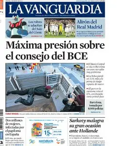 LA VANGUARDIA 03 DE MAYO DE 2012