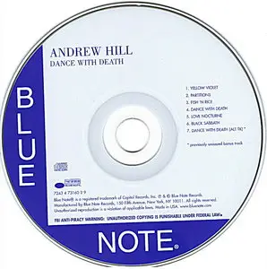 Andrew Hill - Black Fire (1963) + Dance With Death (1968) {2004 Blue Note Remaster} [combined repost]