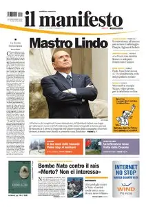 IL MANIFESTO 11 MAGGIO 2011