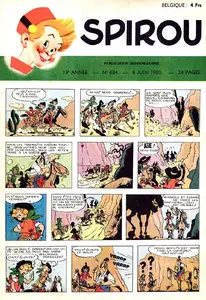 BD 11 Spirou magazine N°625 à 635