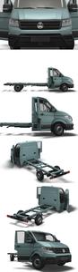 VW Crafter Chassis SingleCab L2 HQInterior 2023 Model
