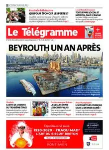 Le Télégramme Concarneau – 04 août 2021