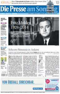 Die Presse, 12.  Januar 2014