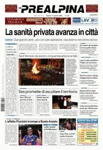 La Prealpina - 17 Gennaio 2020