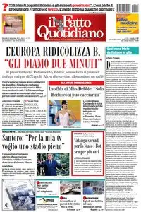 Il Fatto Quotidiano (13-09-11)
