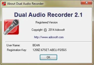 Adrosoft Dual Audio Recorder 2.1