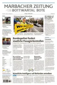 Marbacher Zeitung - 04. Februar 2019