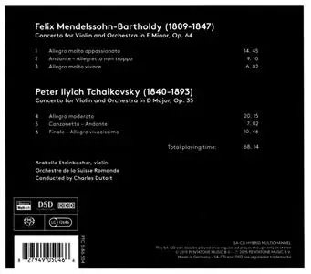 Arabella Steinbacher - Mendelssohn, Tchaikovsky: Violin Concertos (2015) (Repost)