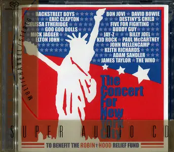 Various Artists - The Concert For New York City (2x SACD, 2001) MCH PS3 ISO + DSD64 + Hi-Res FLAC
