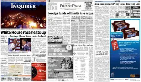 Philippine Daily Inquirer – November 03, 2012