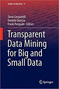 Transparent Data Mining for Big and Small Data