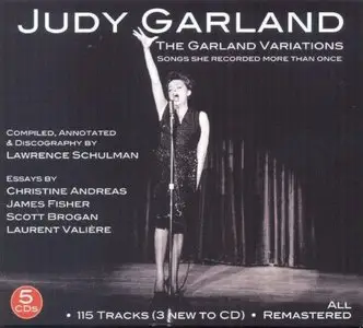 Judy Garland - The Garland Variations: Songs She Recorded More Than Once (5CD Box Set) (2014)