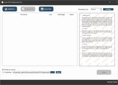 iLike PDF Watermark Pro 5.8.8.8