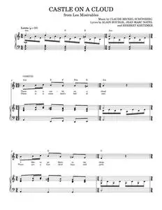 Castle On A Cloud - Boublil and Schonberg (Piano Vocal)