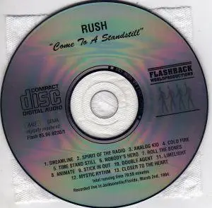 Rush - Come To A Standstill (1994) [2CDs] {Flashback}