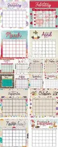 Cute calendar 2014