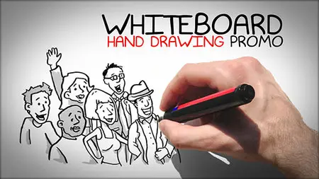 Whiteboard Hand Drawing Promo - Project for After Effects (VideoHive)