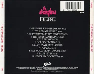 The Stranglers - Feline (1983) [10 Tracks, US Edition]