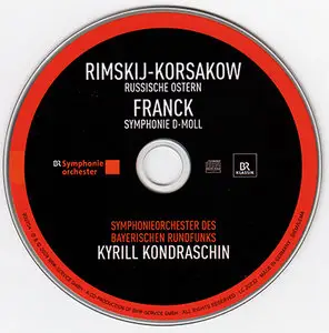Kondraschin - SOBR - Rimskij-Korsakow: Russische Ostern / Franck: Symphonie in D-Moll (1980, released 2009)