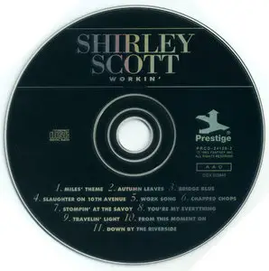 Shirley Scott - Workin' (1993) {Prestige PRCD-24126-2 rec 1958-1961}