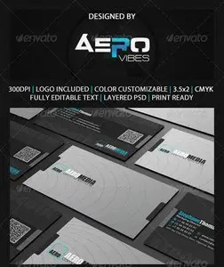 GraphicRiver Grey Business Card